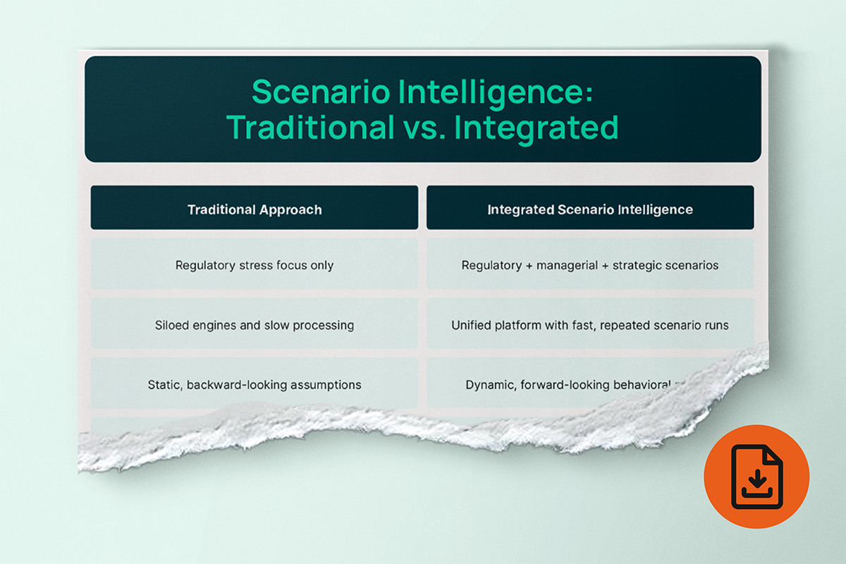 Traditional vs integrated mockup