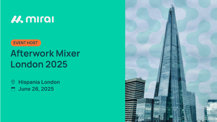 Afterwok London 2025 banner