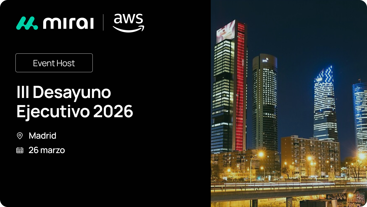 Mirai RiskTech Hosts Madrid's III Executive Breakfast