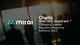 Mirai RiskTech Named Category Leader in the Chartis RiskTech Quadrant® for Regulatory Reporting Solutions, 2025