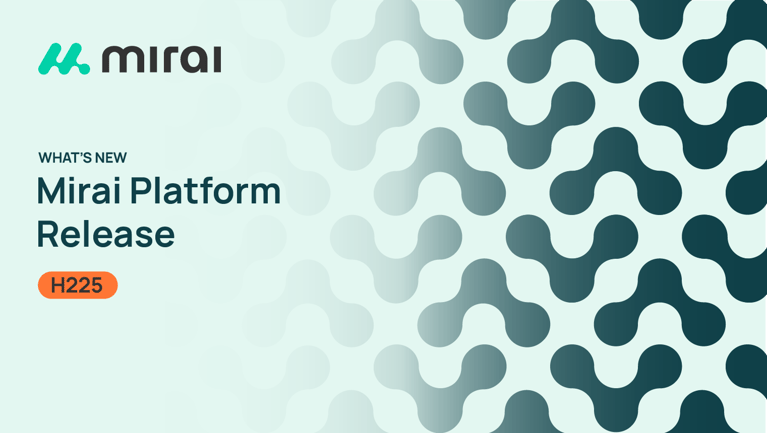 Mirai Platform H225: Model Smarter, Act Faster, Comply Better