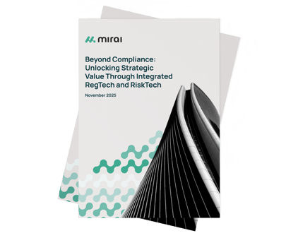 Beyond Compliance: Unlocking Strategic Value Through Integrated RegTech and RiskTech