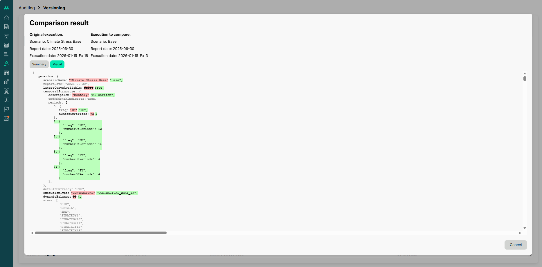 4 - Inspect differences