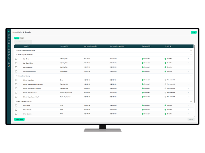 Unlimited stress testing scenarios