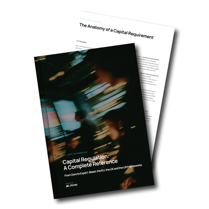 Mirai_RiskTech_Guide_Capital Regulations From Zero to Expert