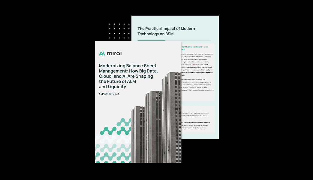 How Big Data, Cloud, and AI Are Modernizing Balance Sheet Management