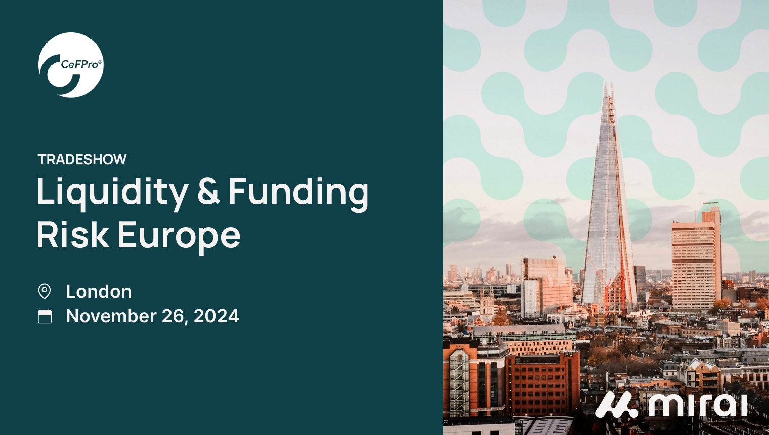 CeFPro Liquidity & Funding Europe 2024